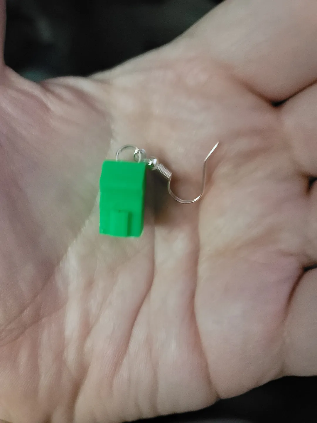 Monopoly House and Mansion Functional Earrings view 3