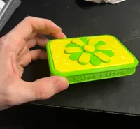 THIS IS JUST THE BOX, YOU WILL NEED TO DOWNLOAD A TOPPER BELOW - 0.2mm layer, 2 walls, 10% infill
