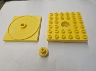 Drehteller kompatibel mit Duplo Bausteinen