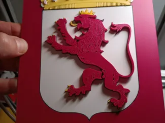 escudo de león