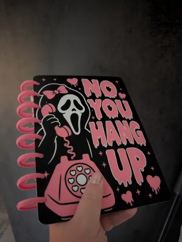 Adorno temático: Scream ghostface discbound halloween notebook — vista de referencia 4