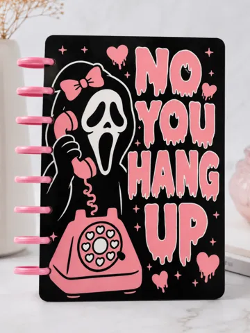 Adorno temático: Scream ghostface discbound halloween notebook — vista de referencia 2