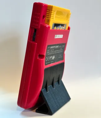 Gameboy battery cover stand
