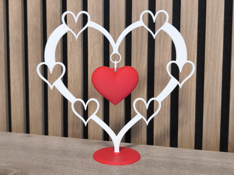 Valentine's Day Heart Stand (Holder)