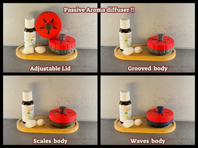 Diffuseurs d'huiles Essentielles - Réglable