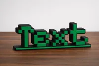 Minecraft Custom Name Sign Stand