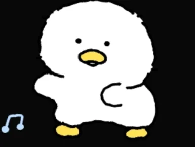Adorable Duck Keychain