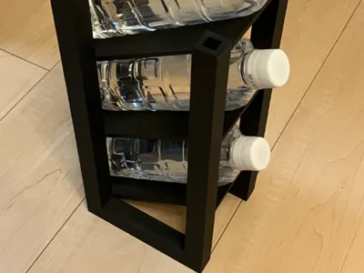 Plastic bottle storage