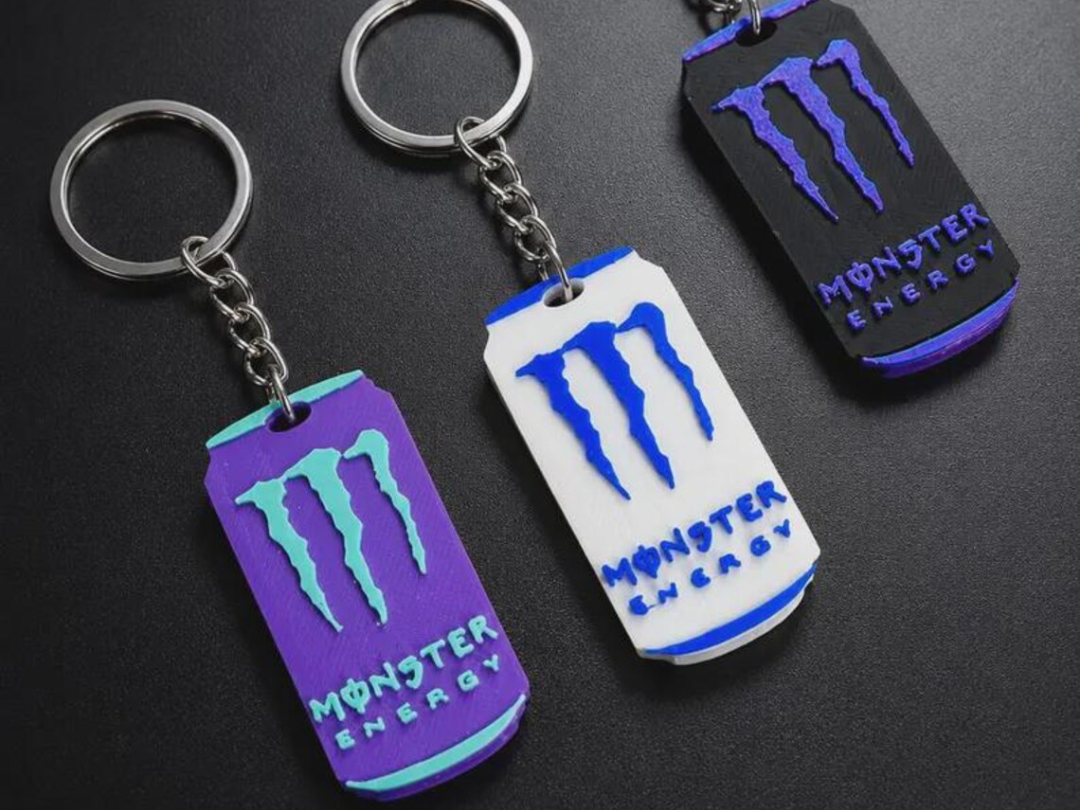portachiavi monster energy fast print apri lattine