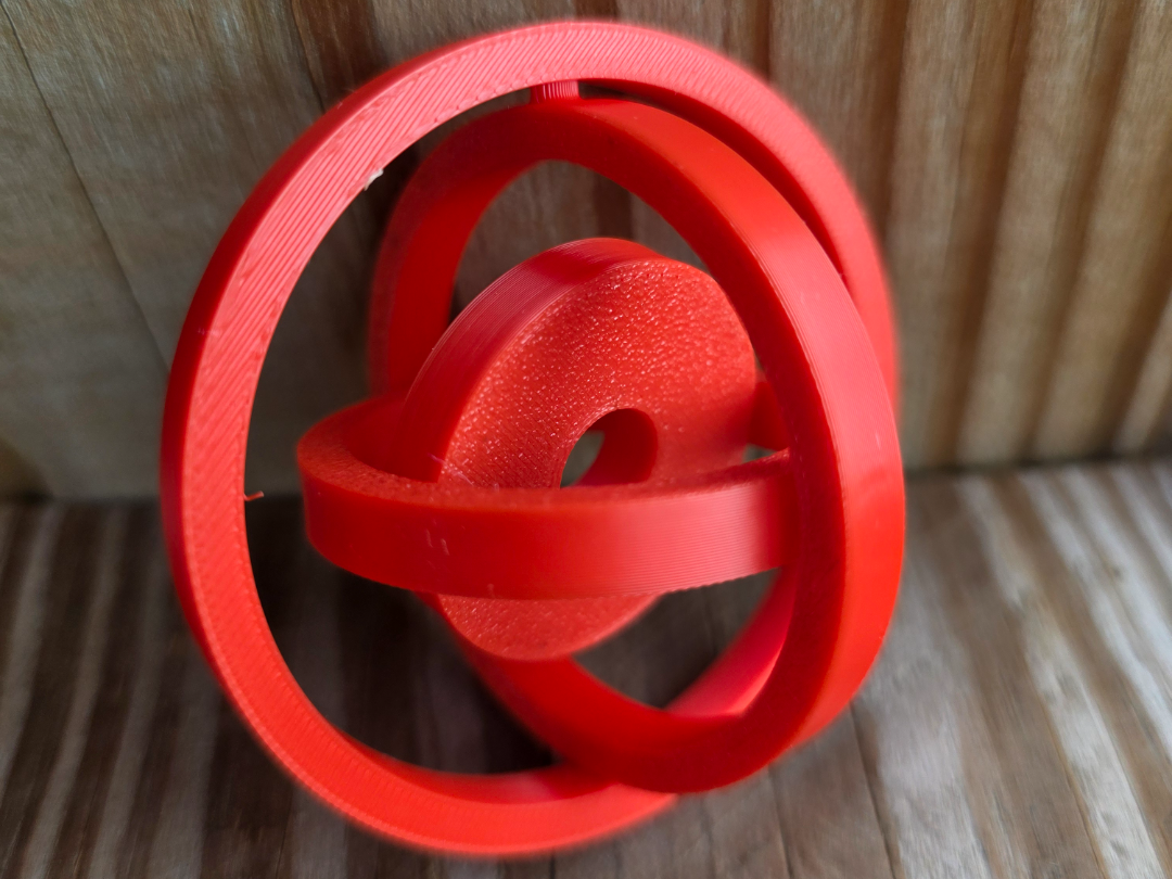 30min Print in Place Gimbal Fidget