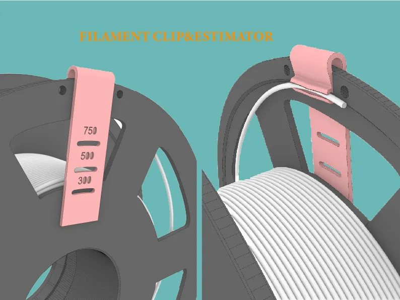 filament clip & estimator