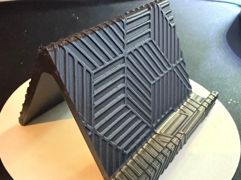 Desk business card holder