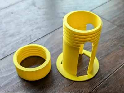 clamp for reusable Bambu spool