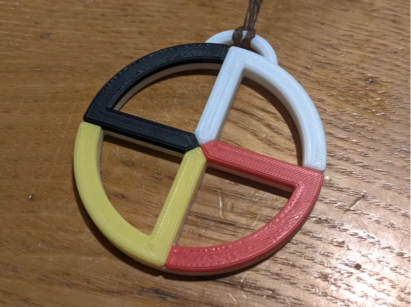 Lakota Symbol Keychain – Simple Form, Deep Meaning