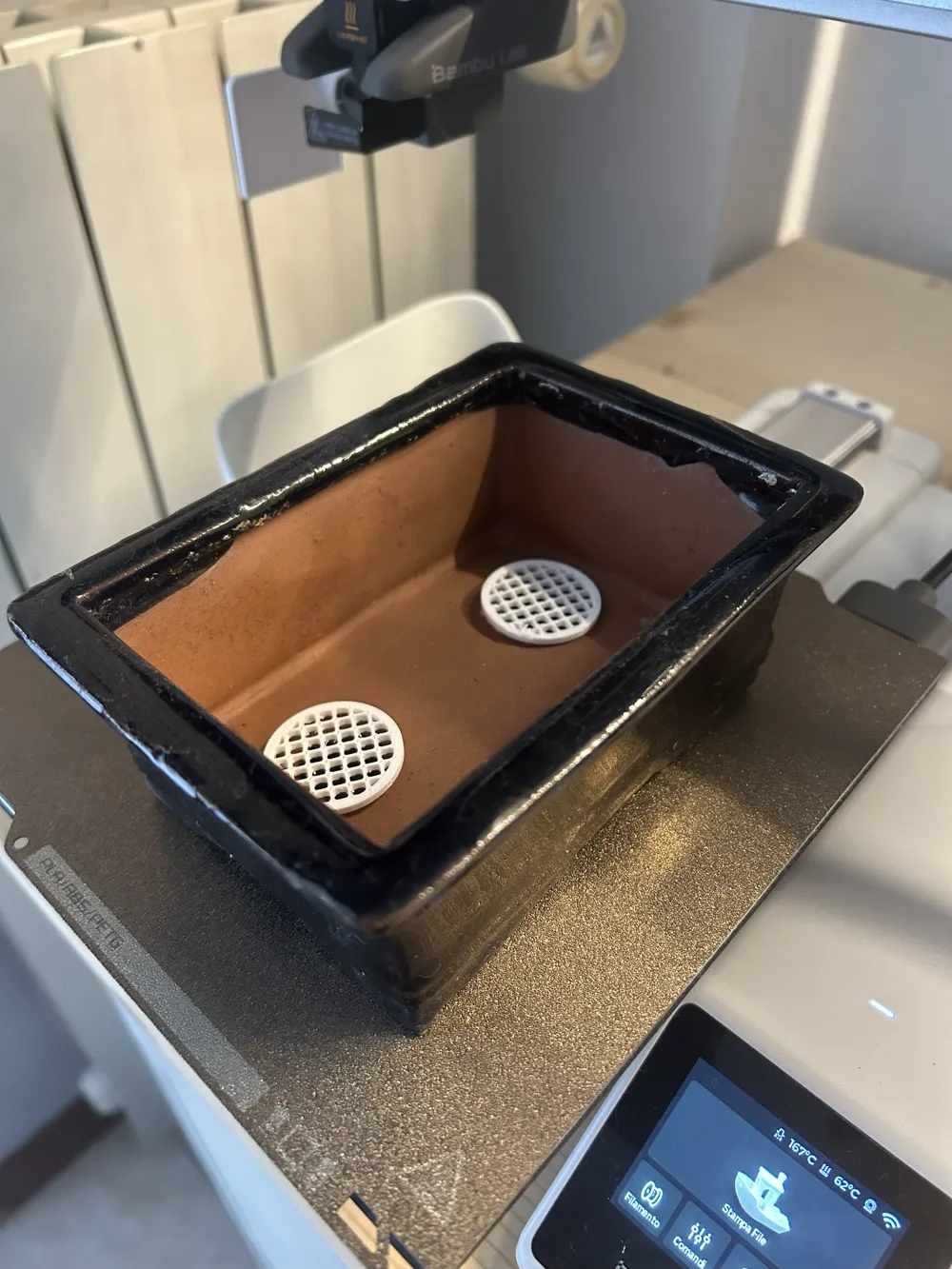 Parametric Bonsai Drainage Mesh – Round. - Free 3D Print Model - MakerWorld