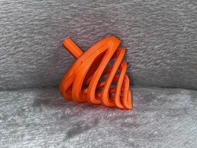 Twisted Spinning Top