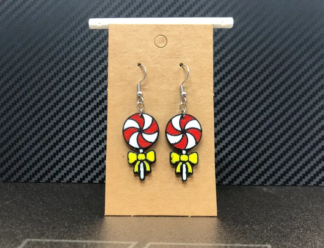 Lollipop earrings AMS, 0.4 mm nozzle