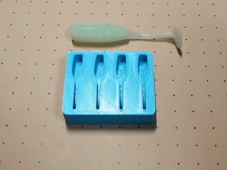 [E.S.P] SwimShad Lure Mold T尾软饵路亚模具|ESPLURE