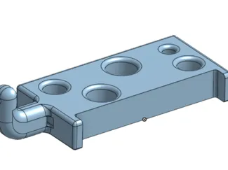 Beaucom Tractor Chainsaw Carrier, lower support
