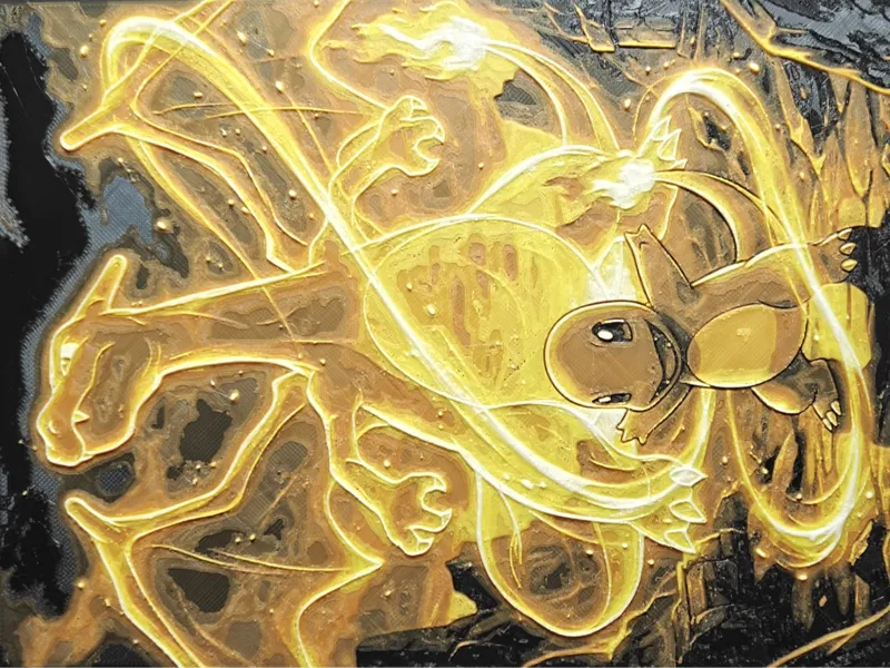 Charmander Spirit Hueforge (4 color)