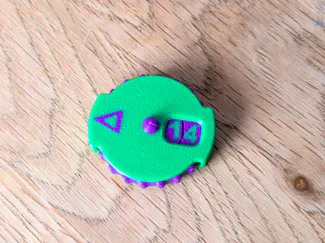 Mechanical wound tracker with pin V2
