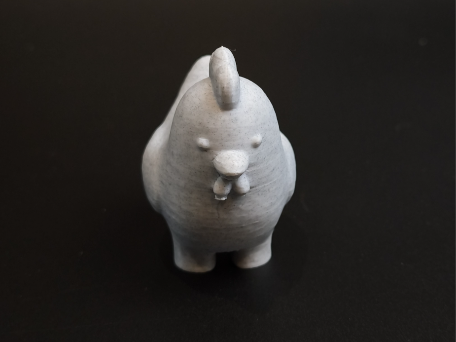 The Plump Farmyard Friend: A Chibi Chicken