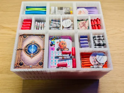 Modular Organizer Box with Lid