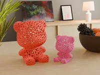 Ours mignon façon Voronoi — photo 2
