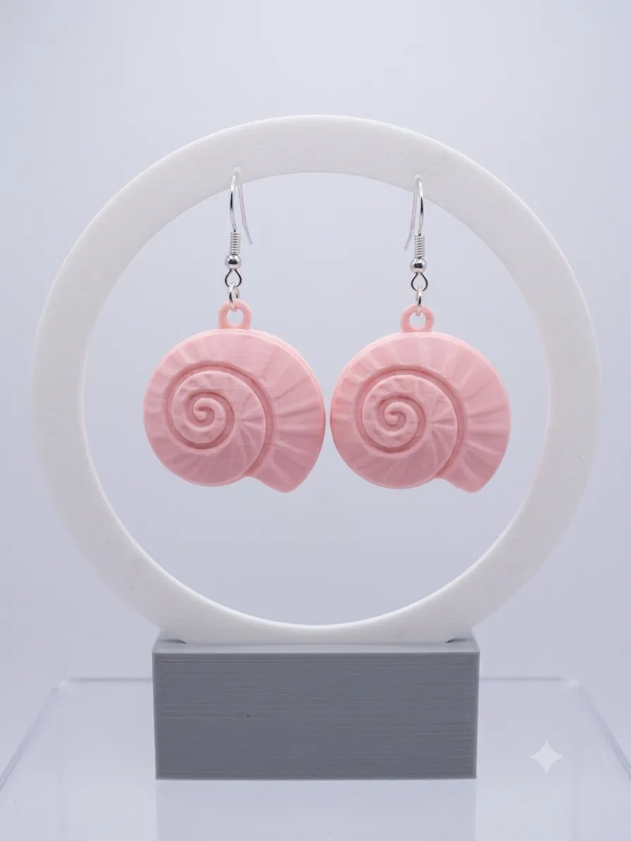 SeaShell Earrings view 2