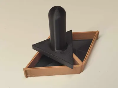 Kumiko background stamping tool