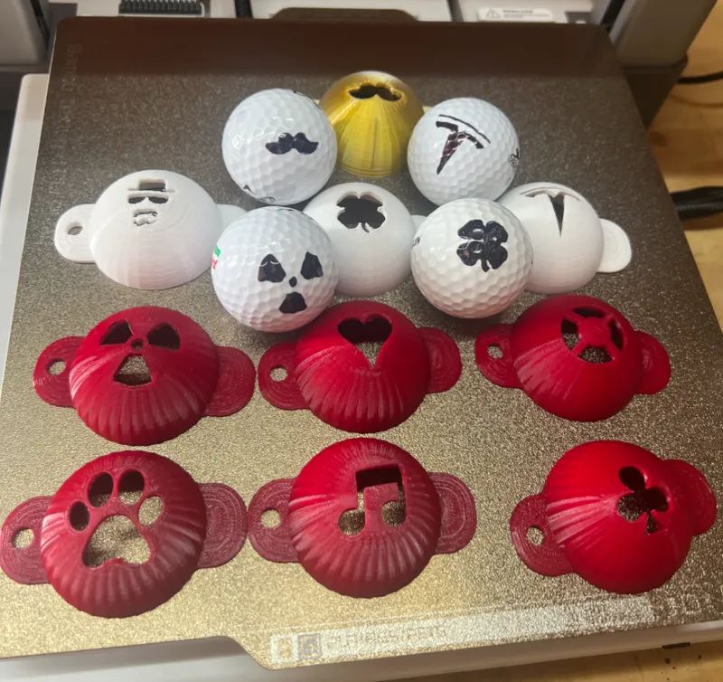 Golf Ball Marking Jigs