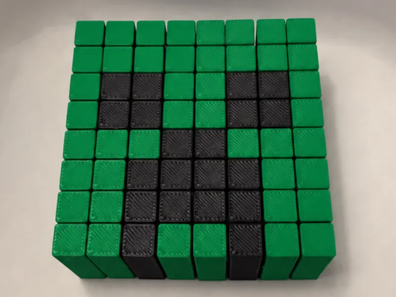 Minecraft creeper block fidget