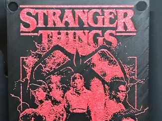 Stranger Things Poster Using Chroma Canvas