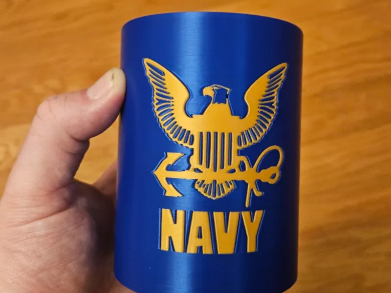 Navy Can Holder