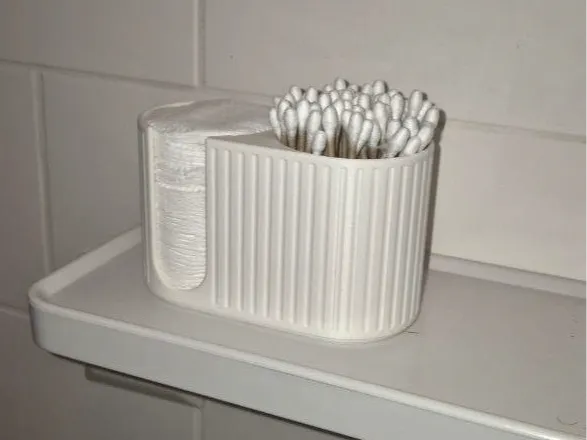 Cottan pad and Q-Tips  holder