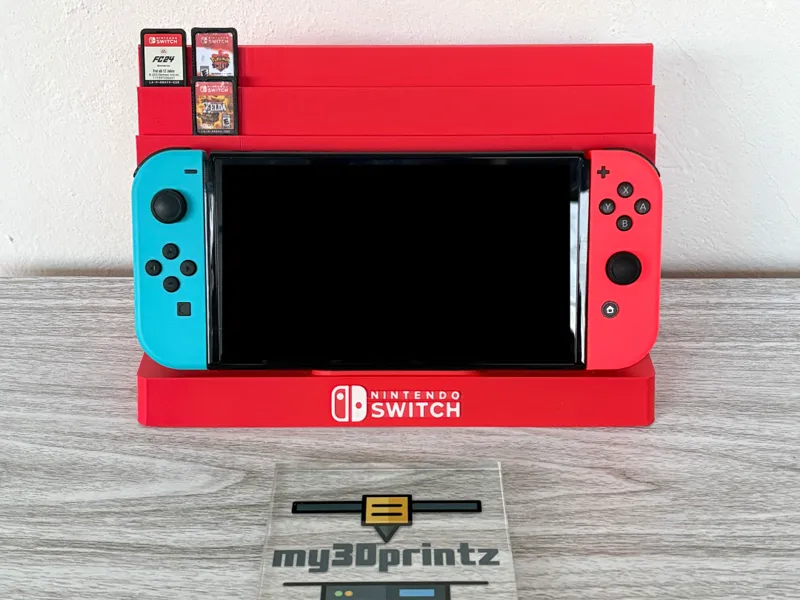 Nintendo Switch Stand With 20x Games Holder