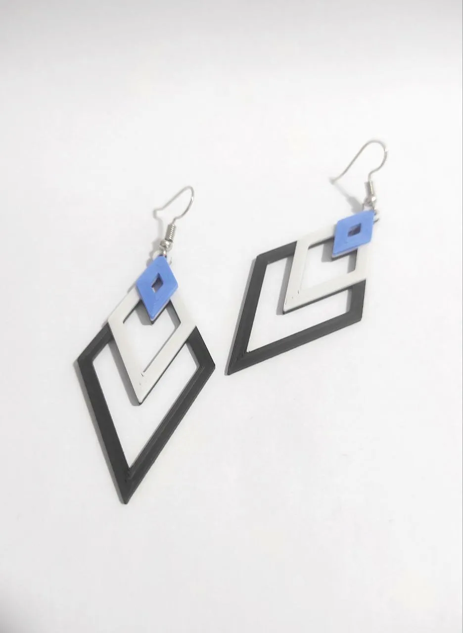 Dynamic Diamonds - Earrings view 2