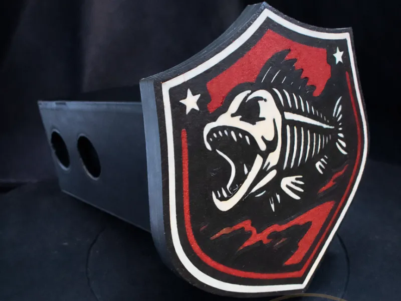 Bonefish Receiver Hitch Cover