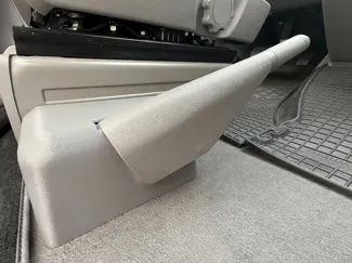 VW Transporter - relocated down handbreak COVER v2