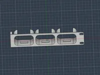 0.4mm layer, 2 walls, 15% infill