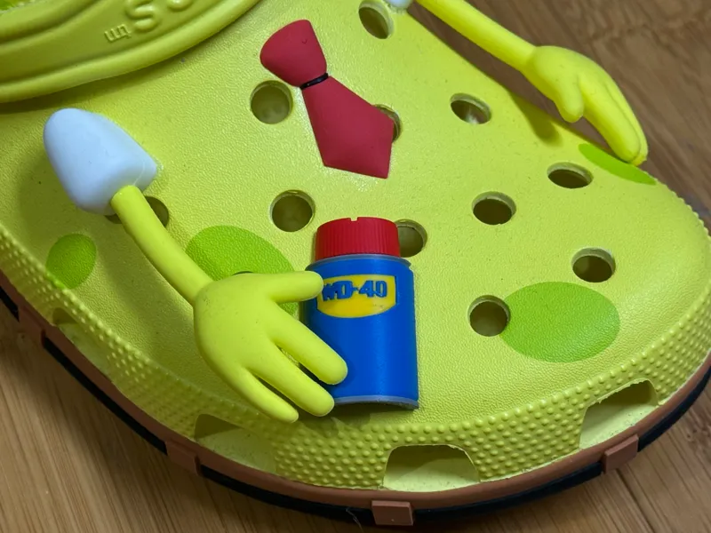 WD-40 Crocs Charms