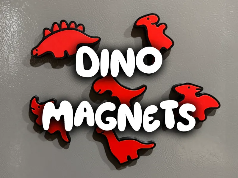 Dino Magnets (No AMS!)