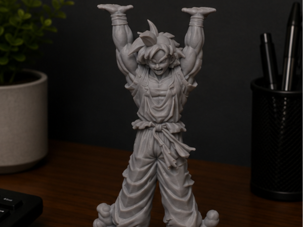 Epic Anime GPU Support Figurine !GOKU!