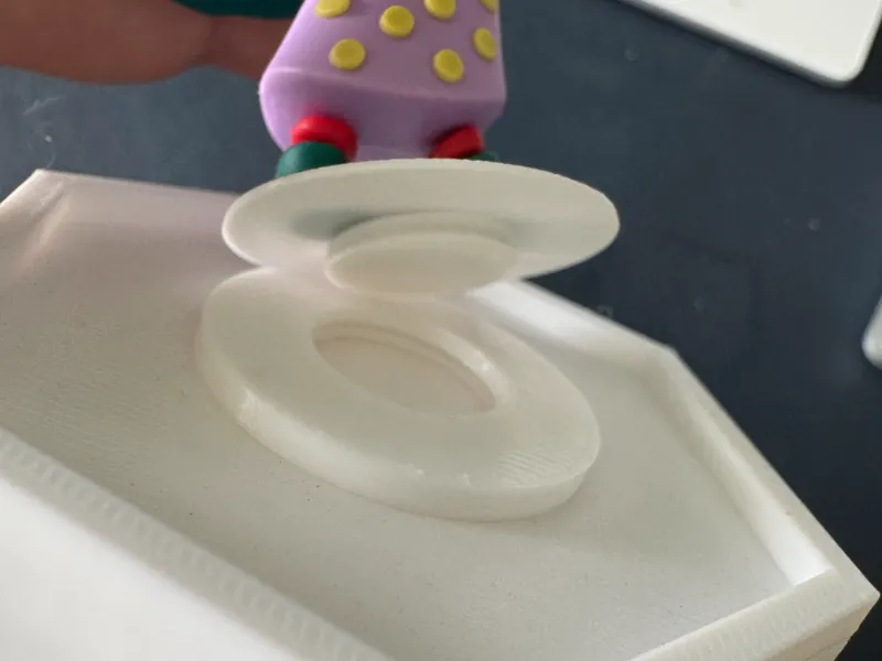 Screwable Display Base for Action Figures