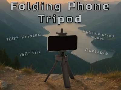 Tripé Dobrável para Celular | Ajustável