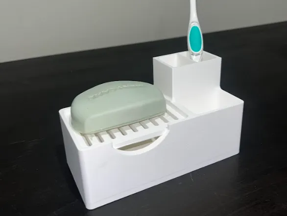 Bathroom Soap, Tooth brush & Tooth Paste Holder