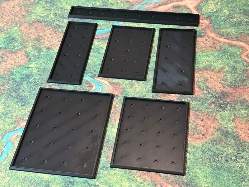 Magnet-Compatible Movement Trays for Wargaming