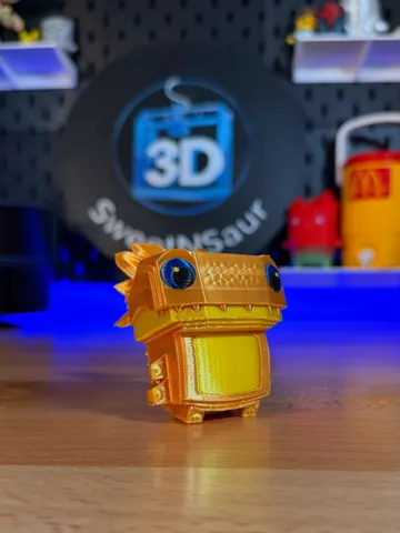 Estante o repisa: Fortnite Gold Klombo Sprite — vista de referencia 2