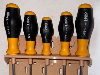 5 x screw driver holder Skandis