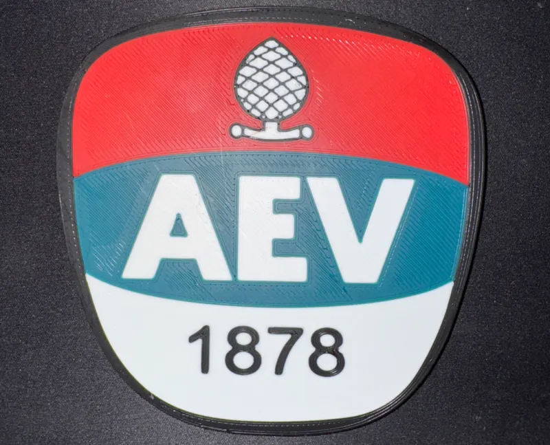 AEV - Augsburger Panther Untersetzer - Altes Logo